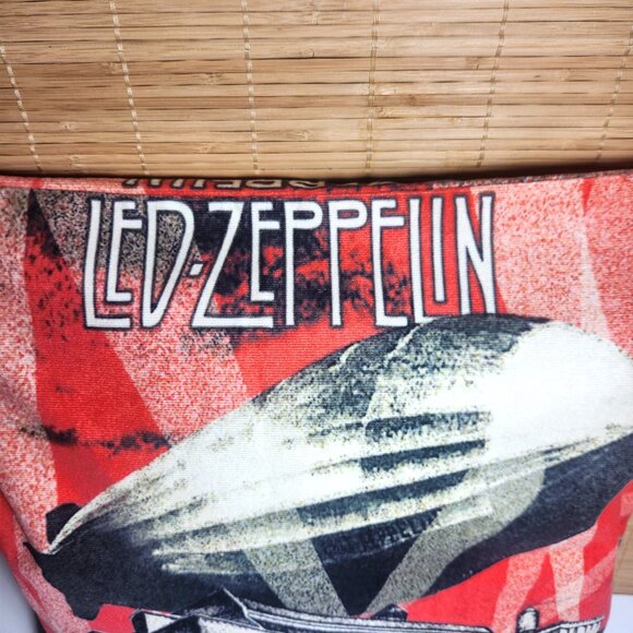 Led Zeppelin Mothership Cushion Pillow Cover Zipper Close Retro - Picture 3 of 4